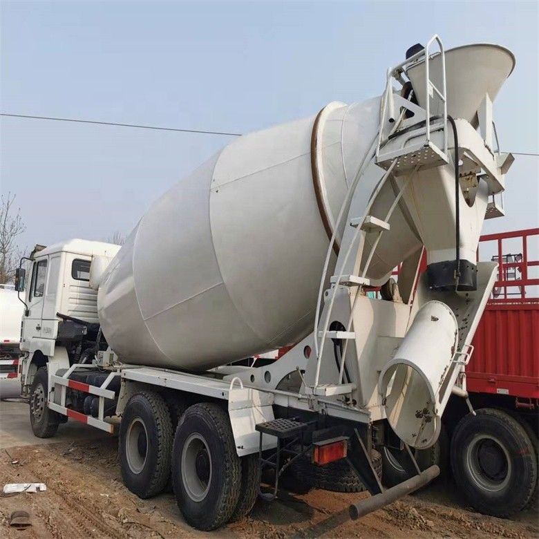 Second Hand Shacman F3000 Concrete Cement Mixer Truck With 20r/min Mixing Drum Speed