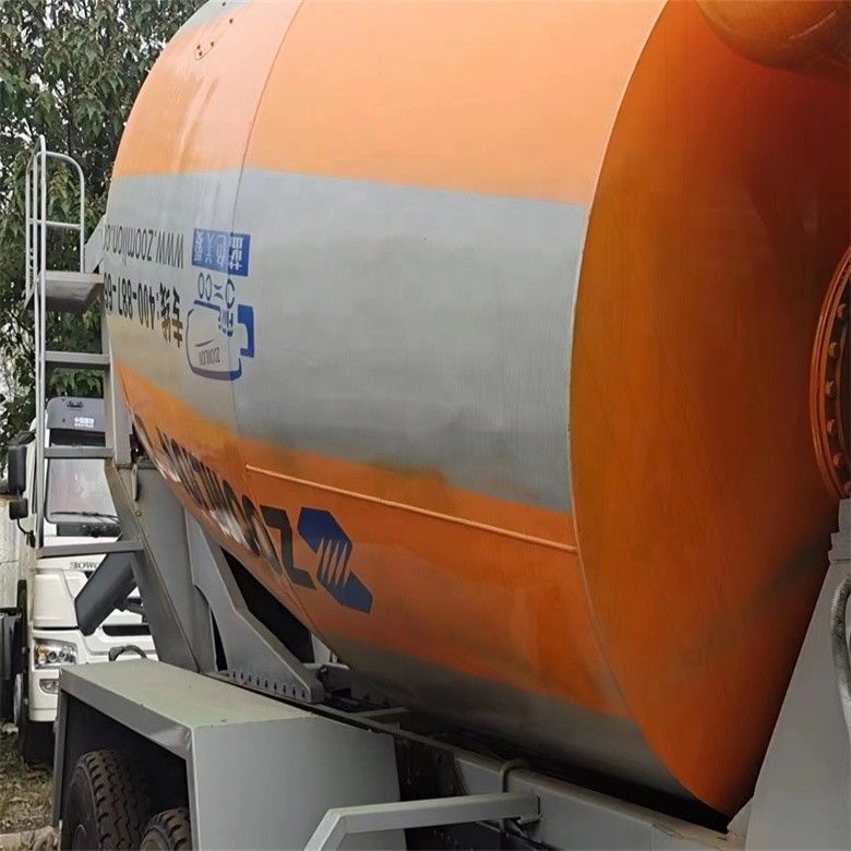 Construction Works 6*4 Howo Cement Truck Mixer With 371 Hp 375hp Mixing Power