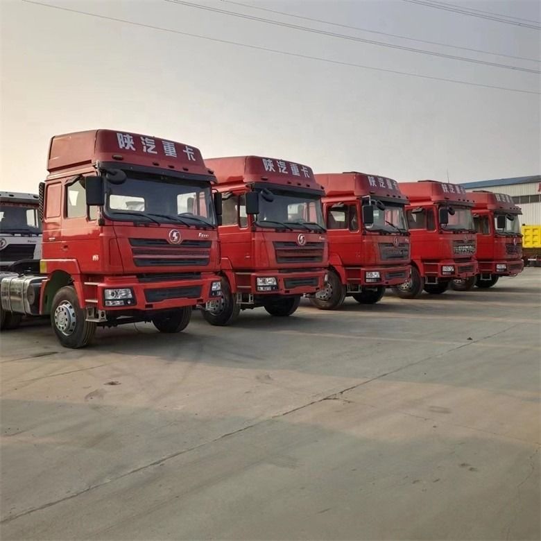 6*4 Shacman Used Truck Tractor With Electronic Stability Control System And Touch Screen