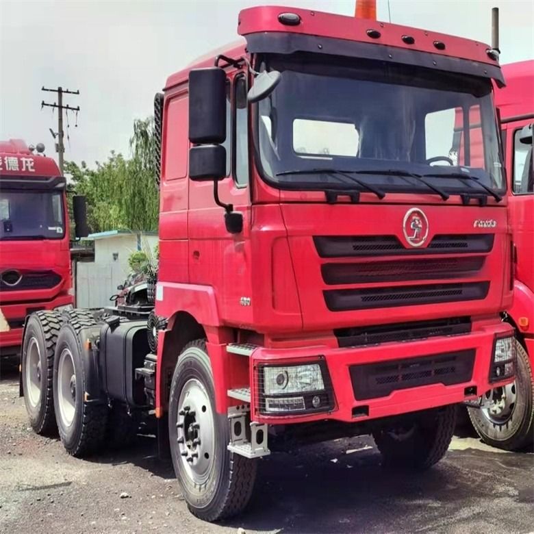 6*4 Shacman Used Truck Tractor With Electronic Stability Control System And Touch Screen