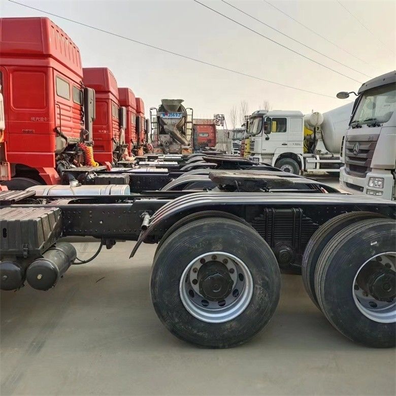 6*4 Shacman Used Truck Tractor With Electronic Stability Control System And Touch Screen