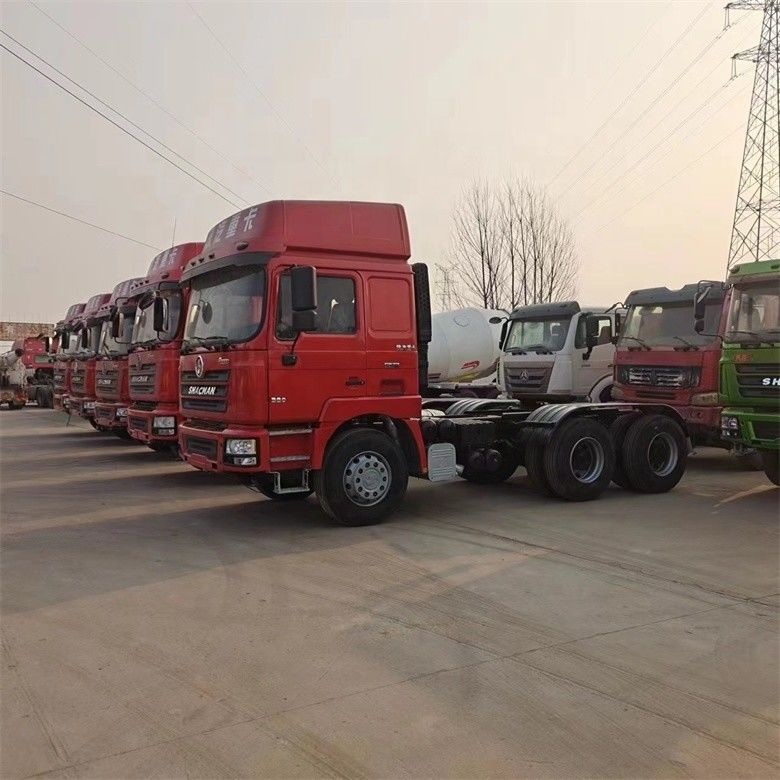 Shacman / FAW / Shacman / Beiben / Sinotruck Howo Used LHD And RHD Single Row 6x4 Tractor Head