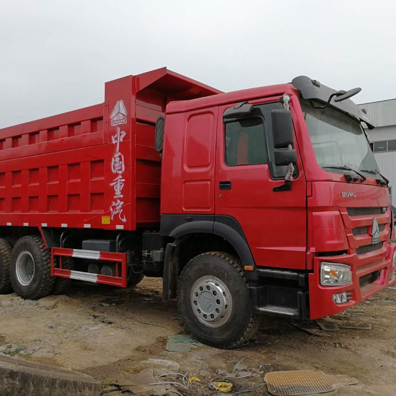 Second Hand 371hp Dump Truck Used Howo 6x4 Tipper Truck with Multimedia System 10 Wheel