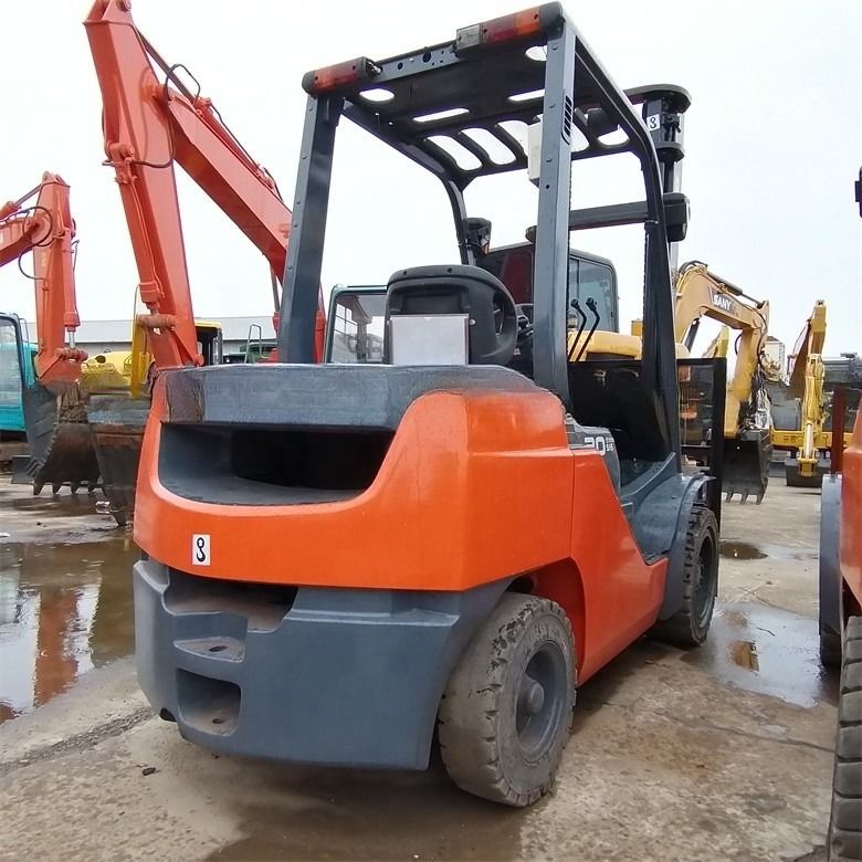 Multifunctional 3 Ton Japan Imported Used Toyota Forklift Ready In Low Working Hours