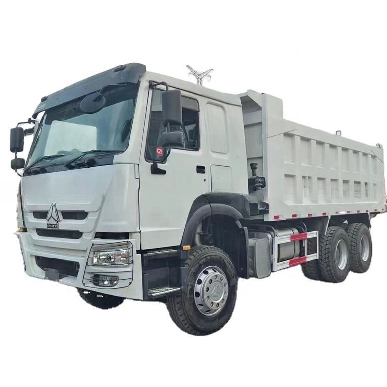 Multimedia System Equipped 6x4 Howo Dump Truck Sinotruck 371 LHD With And Left Steering