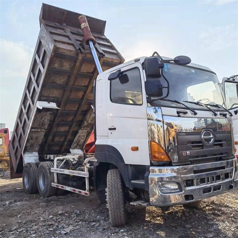 Second-hand Japan Hino Used Dump Trucks With YUCHAI Engine In Working Hours 2020