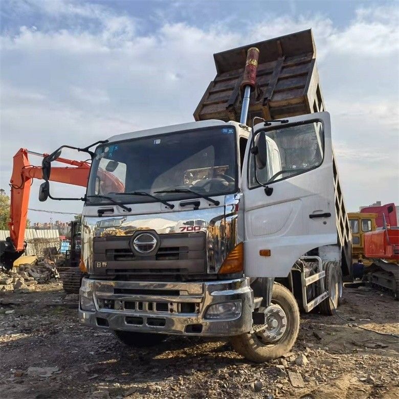 Second-hand Japan Hino Used Dump Trucks With YUCHAI Engine In Working Hours 2020