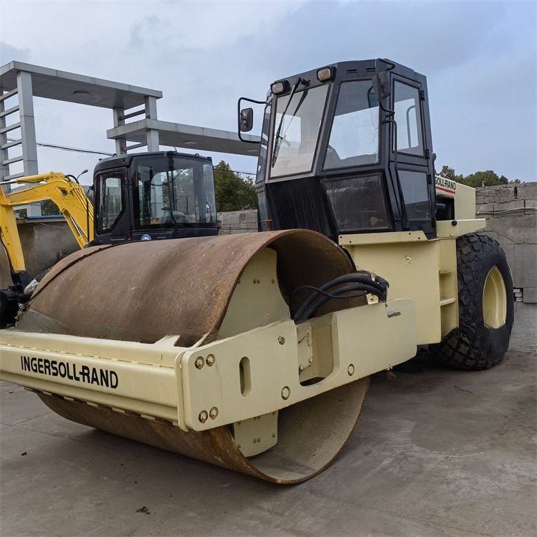 America Imported Original Ingersoll-Rand SD100 Road Machinery Used Single Drum Roller