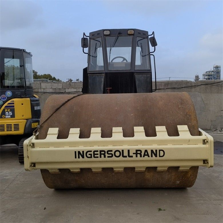 America Imported Original Ingersoll-Rand SD100 Road Machinery Used Single Drum Roller