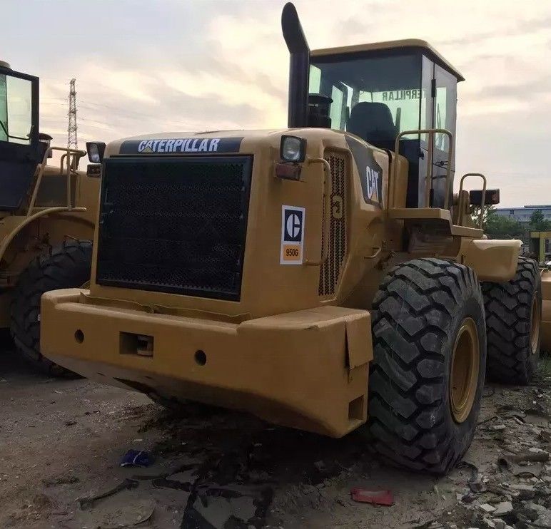 Unload Log 5 Ton Secondhand Japan Caterpillar 950G Loader Used Cat 950 Manual Wheel Loader