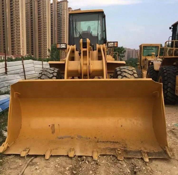 Unload Log 5 Ton Secondhand Japan Caterpillar 950G Loader Used Cat 950 Manual Wheel Loader