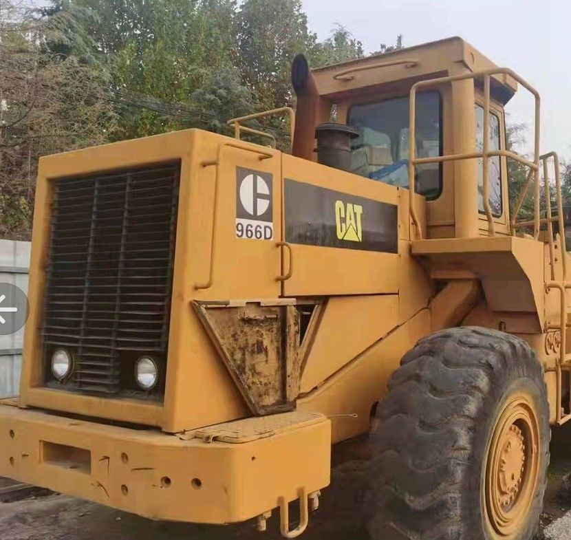 High Power Japan Secondhand Cat 966D Loader in Good Condition for Heavy-load Work