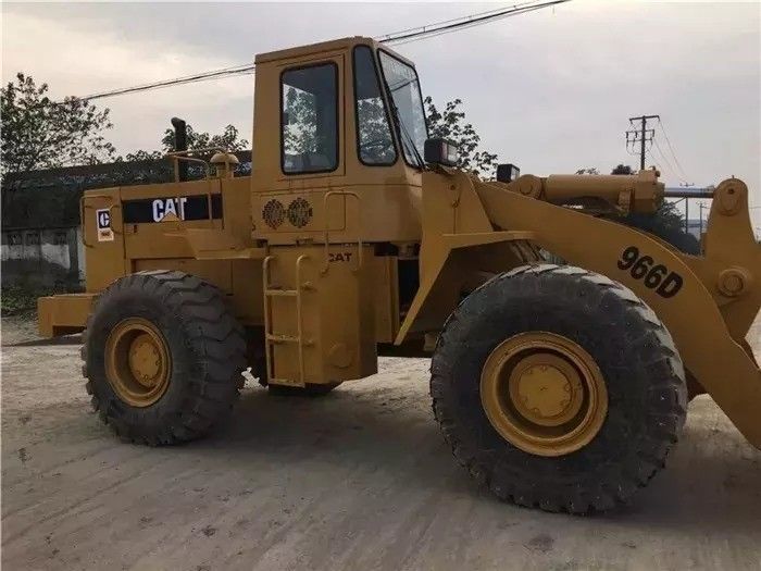 High Power Japan Secondhand Cat 966D Loader in Good Condition for Heavy-load Work