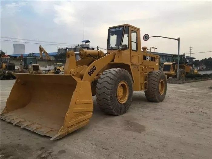 High Power Japan Secondhand Cat 966D Loader in Good Condition for Heavy-load Work