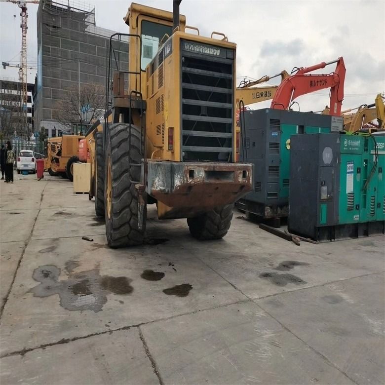 Construction 12 Ton Used Komatsu WA600-3 Wheel Loader 600 Model Heavy Front Head Loader WA600-6