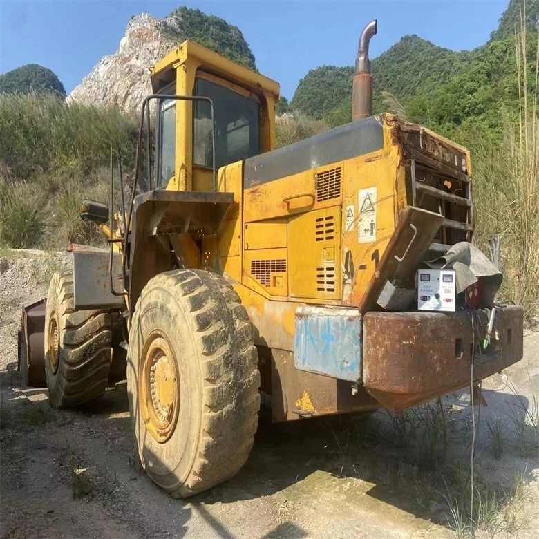 Front Loader 235KW Used Komatsu WA500-6 Wheel Loader From Japan 4.5 Cubic Second Hand
