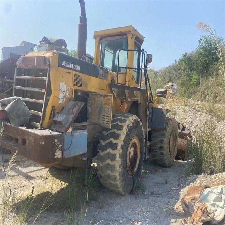 Front Loader 235KW Used Komatsu WA500-6 Wheel Loader From Japan 4.5 Cubic Second Hand
