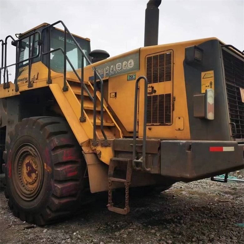 Retail WA600-6 Used Wheel Loader Komatsu WA600-3 Second Hand Loader In Good Condition