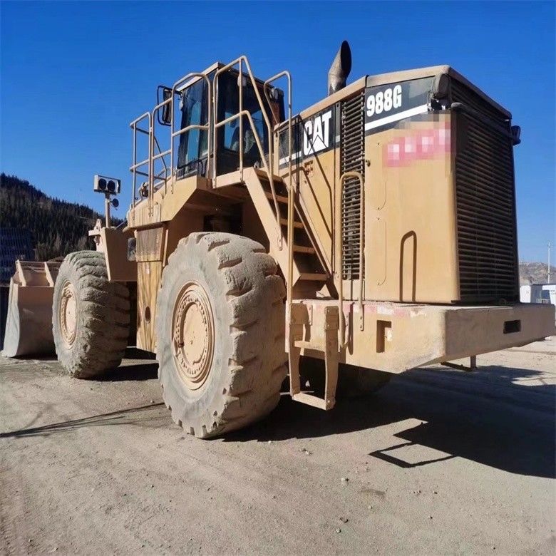 Used Caterpillar CAT 988G 988 50 Tons Wheel Loader With Max. Discharge Height 4.46m