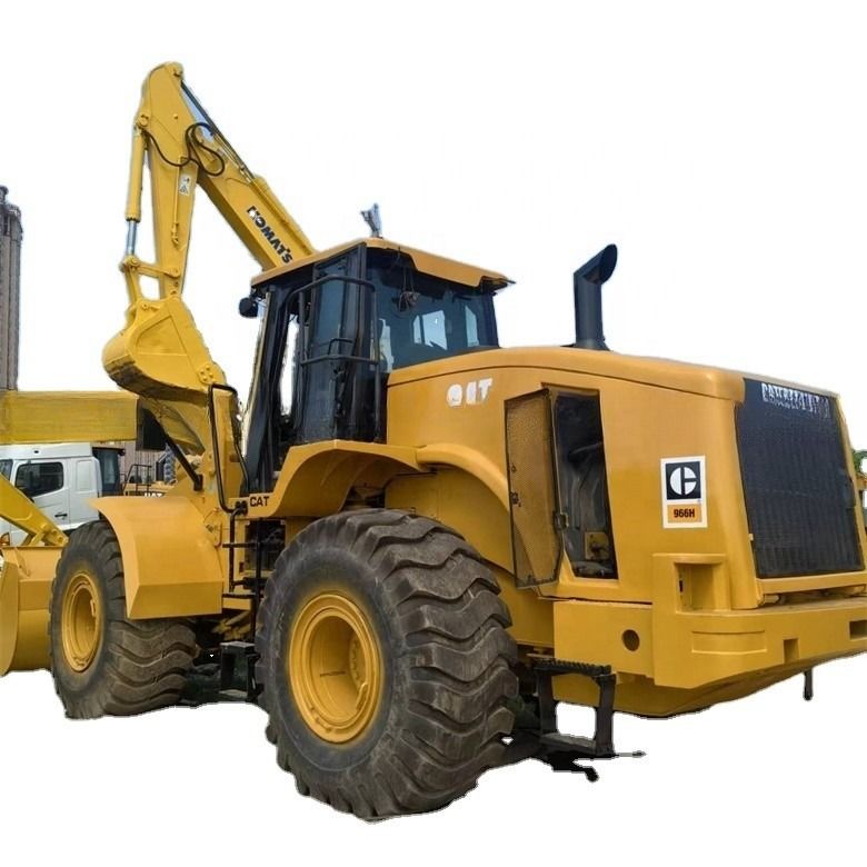 24 Ton Used 966H Cat Original Wheel Loaders from Japan in Low Working Hours for Retail