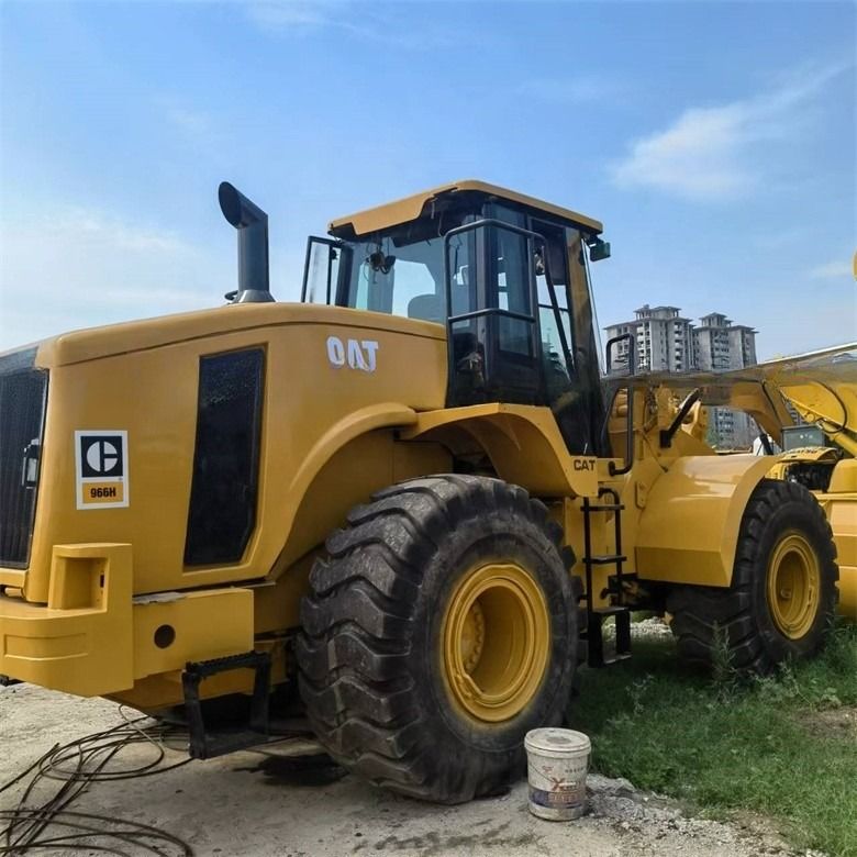 24 Ton Used 966H Cat Original Wheel Loaders from Japan in Low Working Hours for Retail