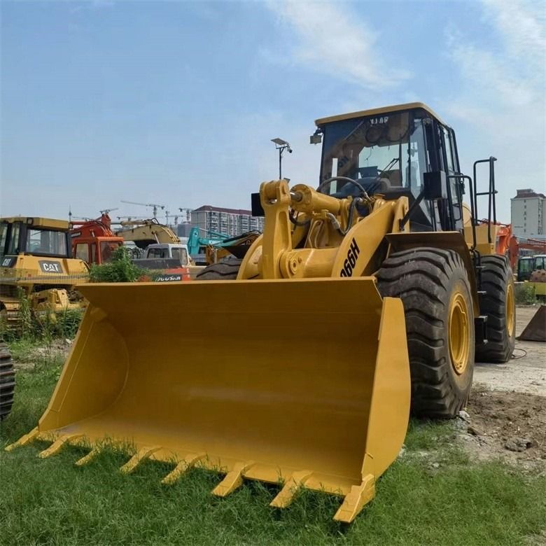 24 Ton Used 966H Cat Original Wheel Loaders from Japan in Low Working Hours for Retail