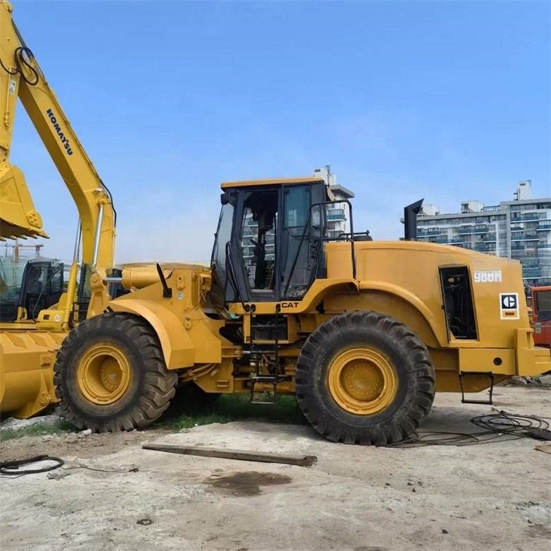 24 Ton Used 966H Cat Original Wheel Loaders from Japan in Low Working Hours for Retail