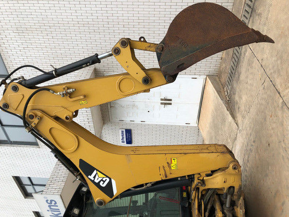 6792 10200 kg Machine Weight Used Caterpillar 416E Backhoe Loader 162 kw Original Now