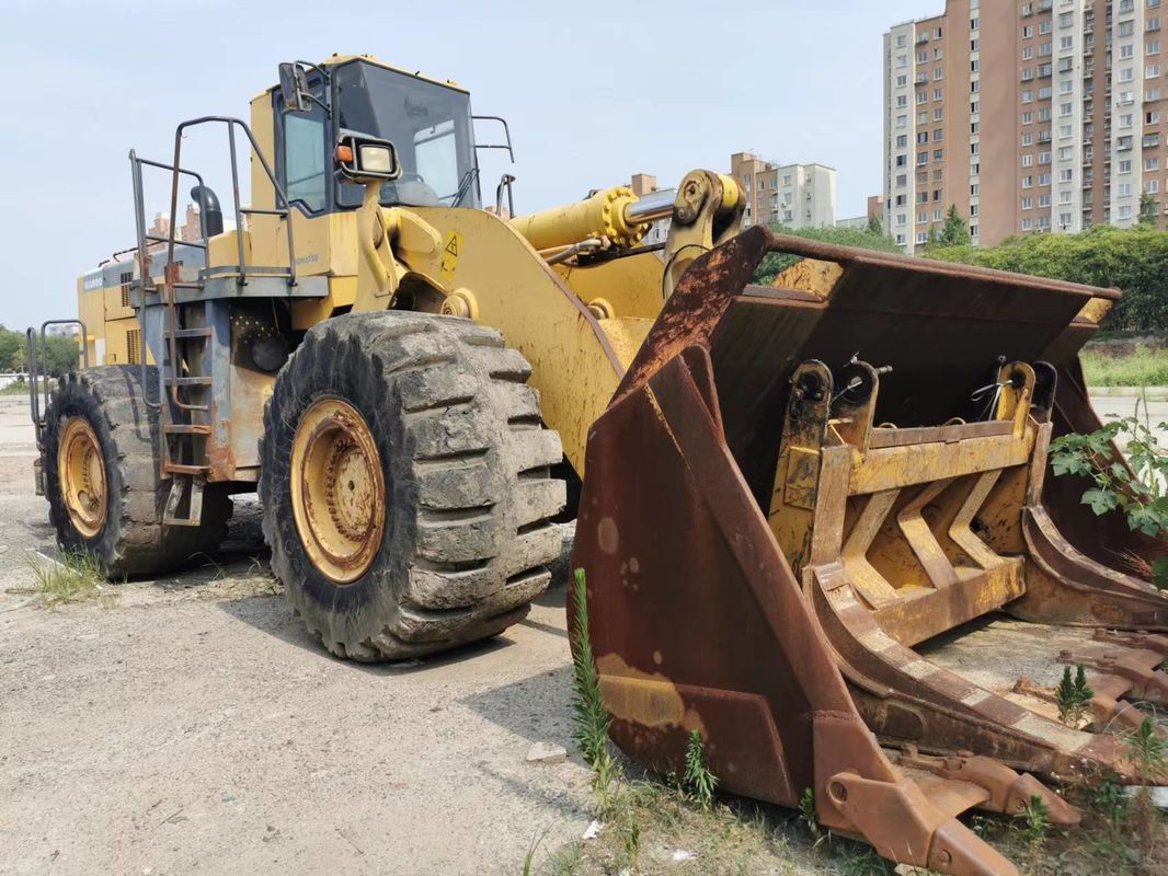 Komatsu 600 Model Heavy Duty WA600-6 Wheel Loader for Construction Building Solutions