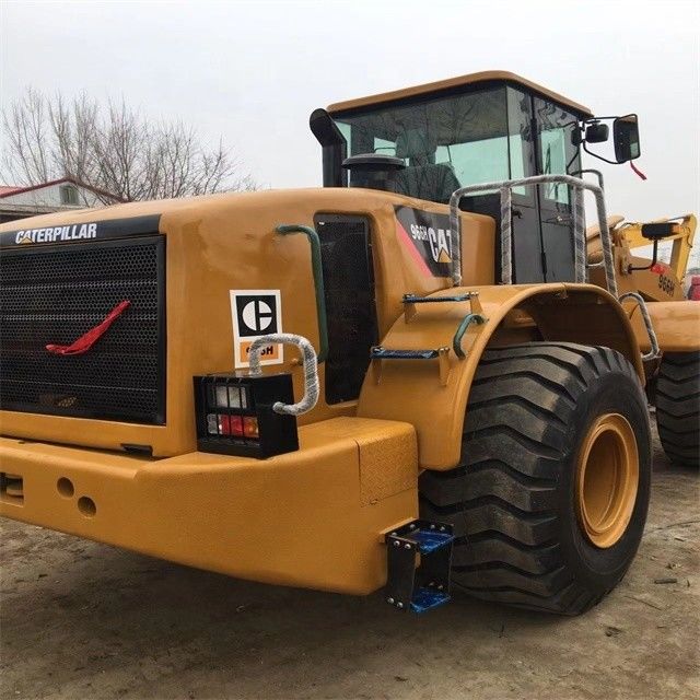 24 Ton Used CAT 966h Wheel Loaders with Low Working Hours Original Made in Japan