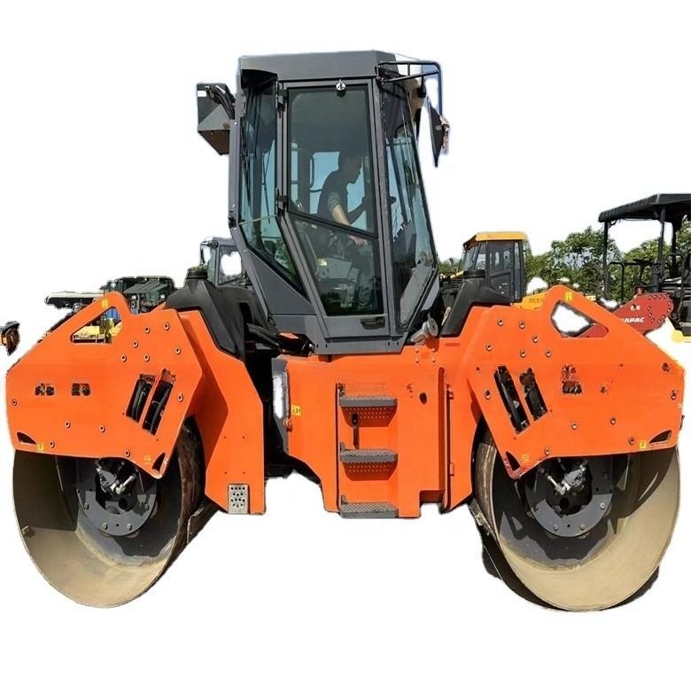 12 Ton 2020 Year Hamm HD128 Tandem Rollers Used Roller Compactor with Diesel Engine