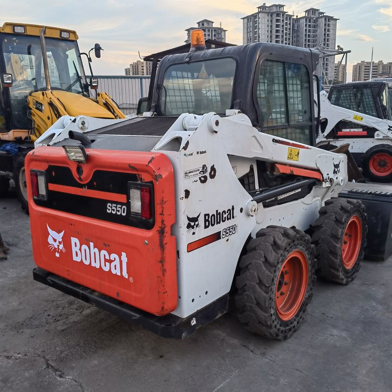 Moving Type Wheel Skid-Steer Loader BOCAT S550 Used Loader For Construction Works Working