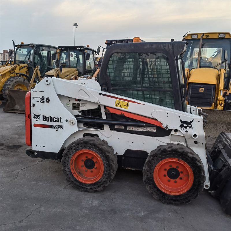 Moving Type Wheel Skid-Steer Loader BOCAT S550 Used Loader For Construction Works Working