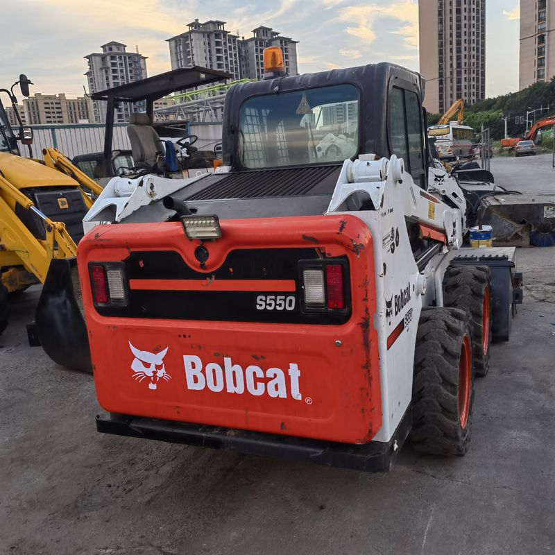 Moving Type Wheel Skid-Steer Loader BOCAT S550 Used Loader For Construction Works Working