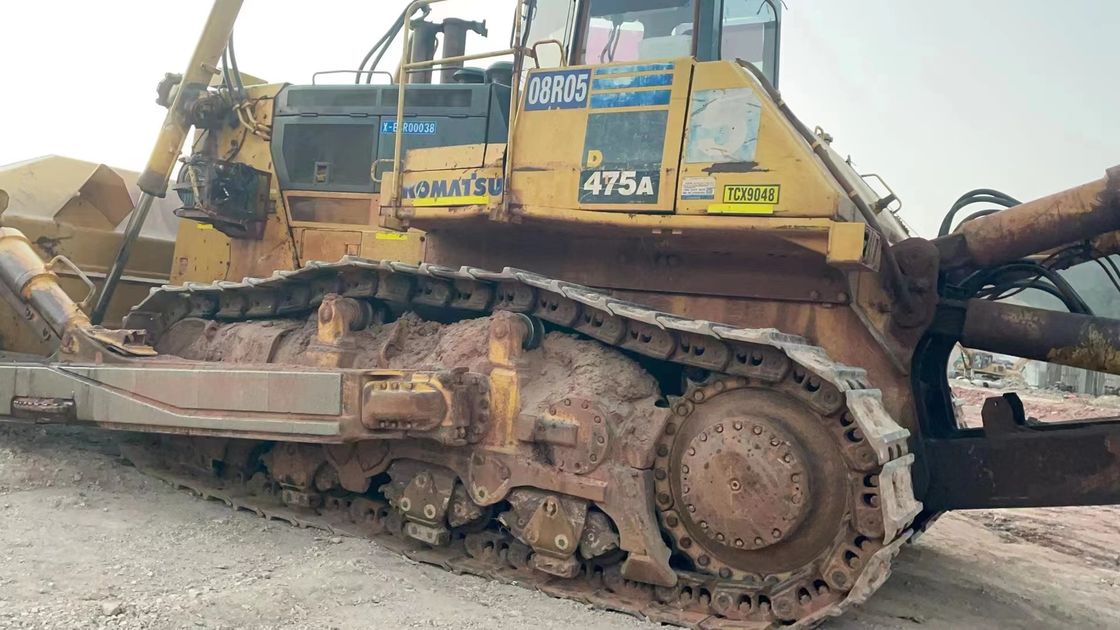 47 Tonnage Used Bulldozer Komatsu 475 Moving Type Crawler Bulldozer Machine For Construction Site