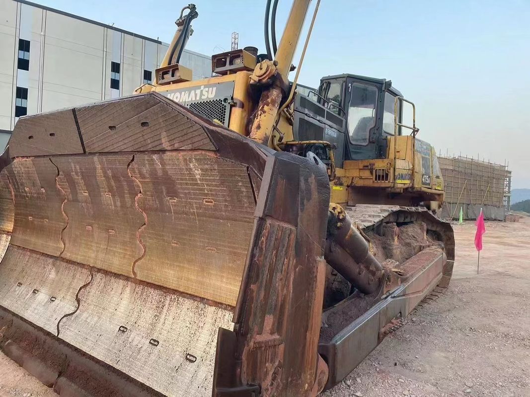 47 Tonnage Used Bulldozer Komatsu 475 Moving Type Crawler Bulldozer Machine For Construction Site