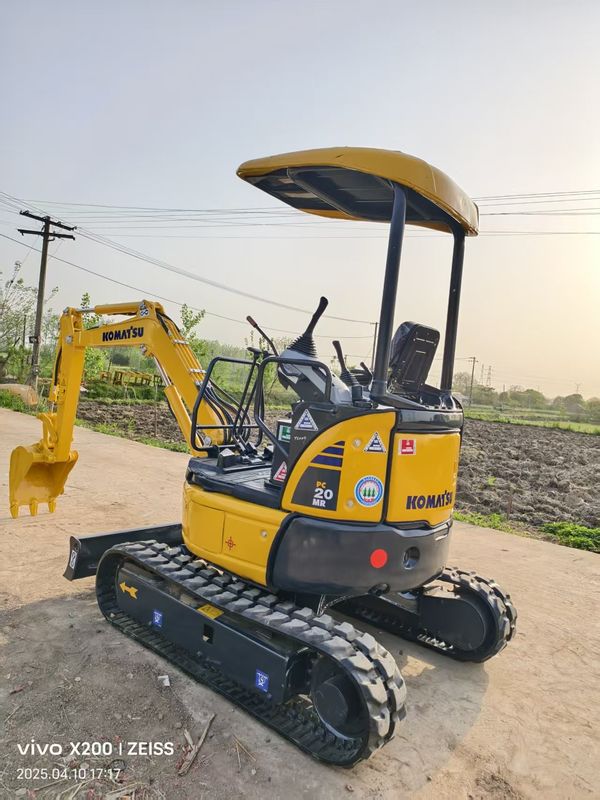 2ton Certified Used Komatsu PC20MR Crawler Excavator Machine Almost New For Sale
