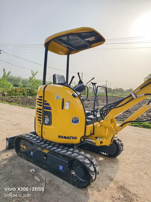 2ton Certified Used Komatsu PC20MR Crawler Excavator Machine Almost New For Sale