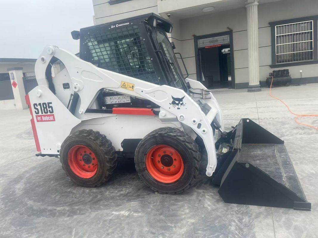 Used Bobcat S185 Skid Steer Loader High Quality Second-Hand Machine from China Exporter
