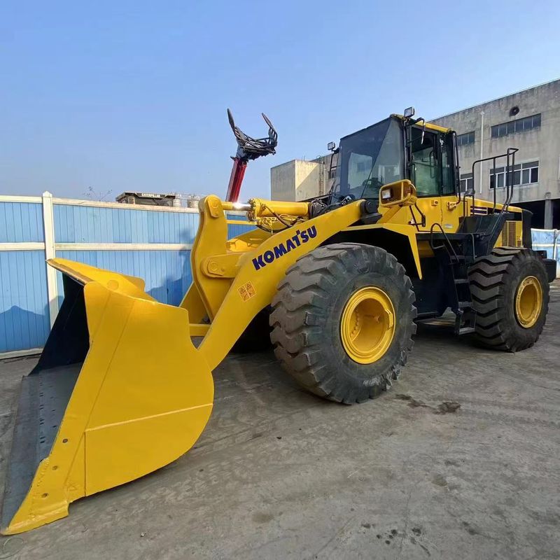 High-Quality Used Komatsu WA470-6 Wheel Loader for Sale | Well-Maintained | 4WD | Quick Coupler | Worldwide Delivery