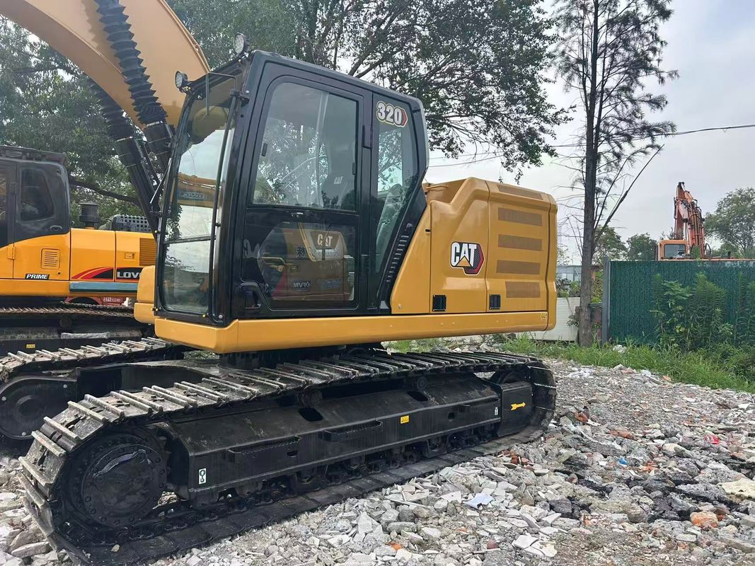Used CAT 320 Crawler Excavator Transport Height 2.96 M 22.5 T