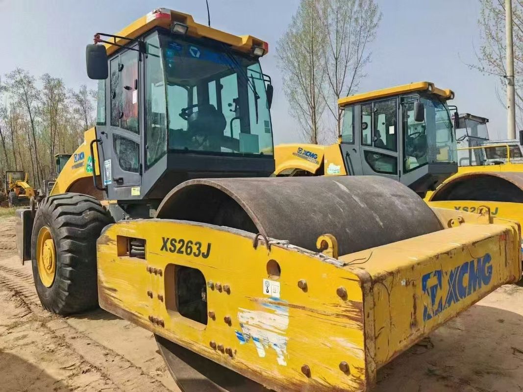 Used XCMG XS263J Vibratory Road Roller|Low Hours | Excellent Condition | Global Shipping Available