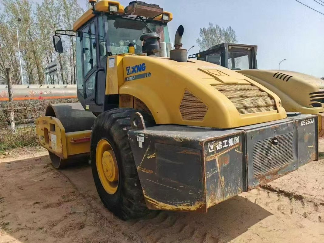 Used XCMG XS263J Vibratory Road Roller|Low Hours | Excellent Condition | Global Shipping Available