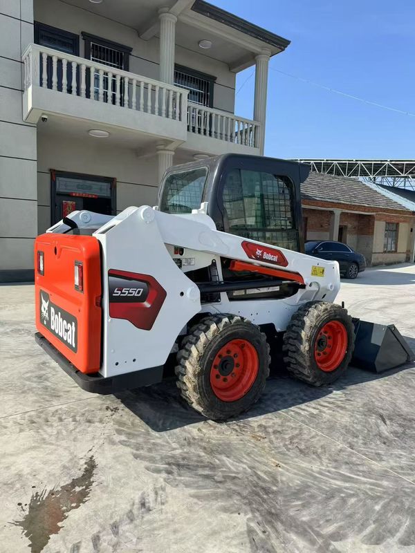 Used Bobcat S550 Skid Steer Loader China Reliable Exporter  Transport Width 1.727m