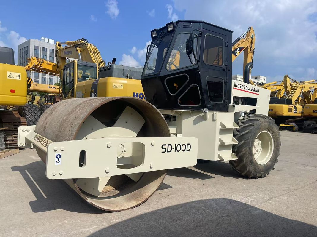Used Ingersoll Rand SD100D Single Drum Vibratory Roller for Sale | Export from China
