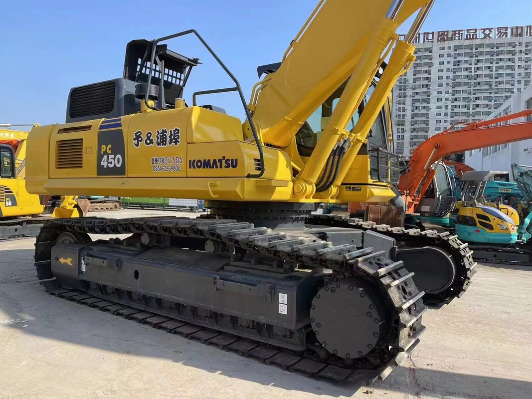 Used Komatsu PC450-8 Excavator 45 Ton Crawler Excavator Transport Width 3.5 M