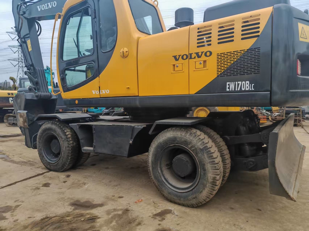 Used VOLVO EW170BLC Excavator for Sale | Reliable Second Hand Wheel Excavator from China