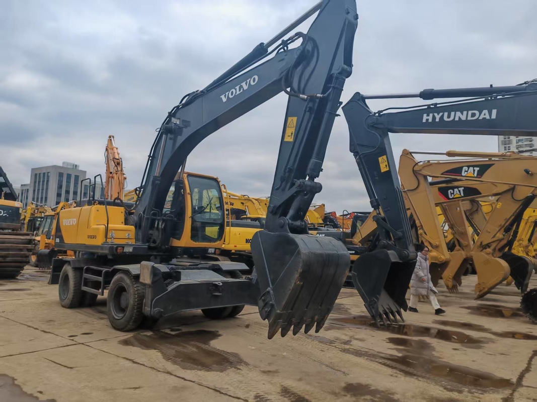 Used VOLVO EW170BLC Excavator for Sale | Reliable Second Hand Wheel Excavator from China