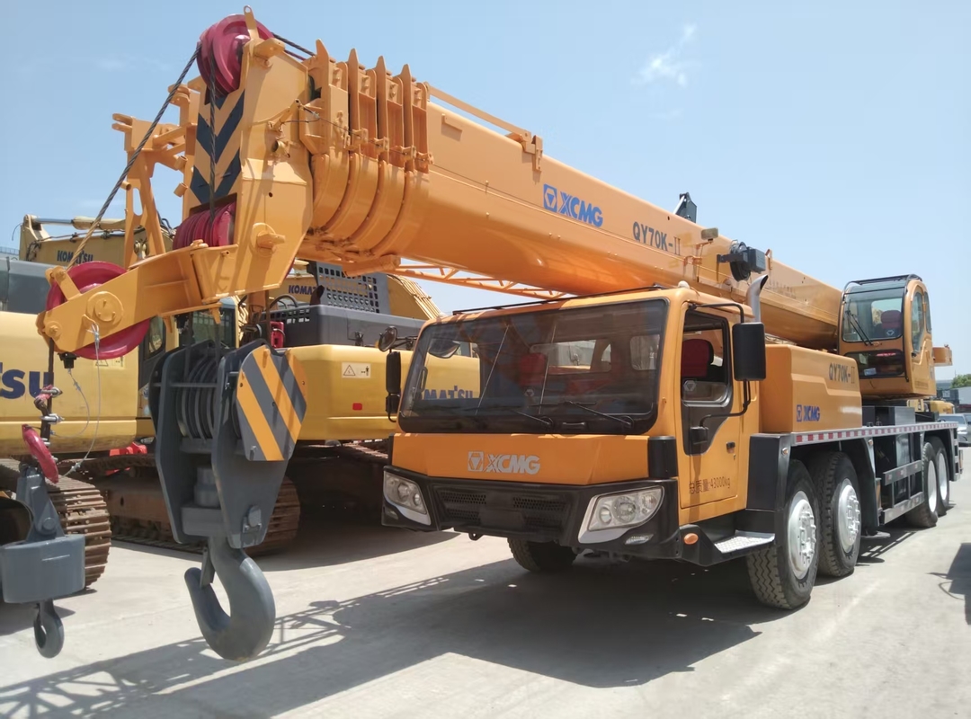 Used XCMG 70 Ton Truck Crane for Sale | Reliable Mobile Crane Exported from China
