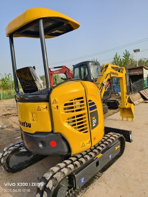 2ton Certified Used Komatsu PC20MR Crawler Excavator Machine Almost New For Sale